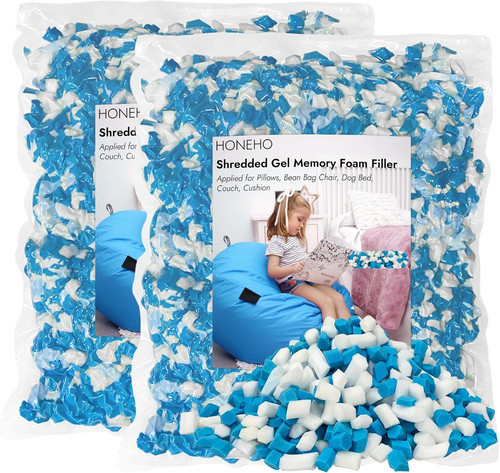 4kg shredded gel memory foam - 4.4kg,