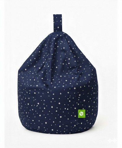 Kids navy stars bean - navy,
