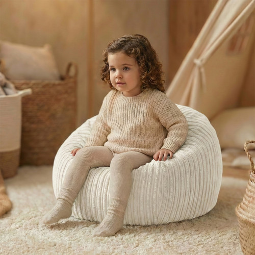 Jumbo corduroy kids beanbag - corduroy,