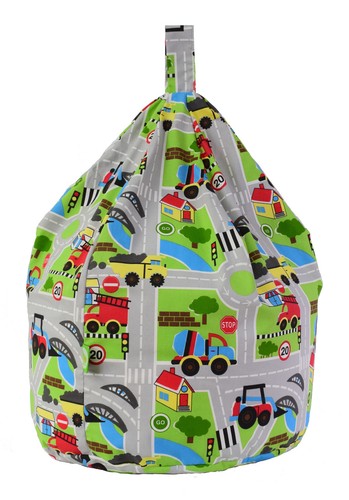 Kids transport road map bean - transport,