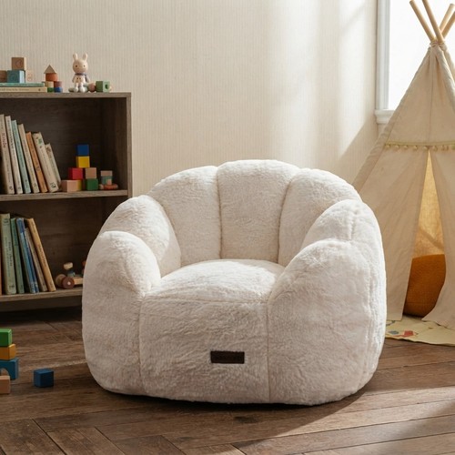 Kids floral bean bag - kids, sofa